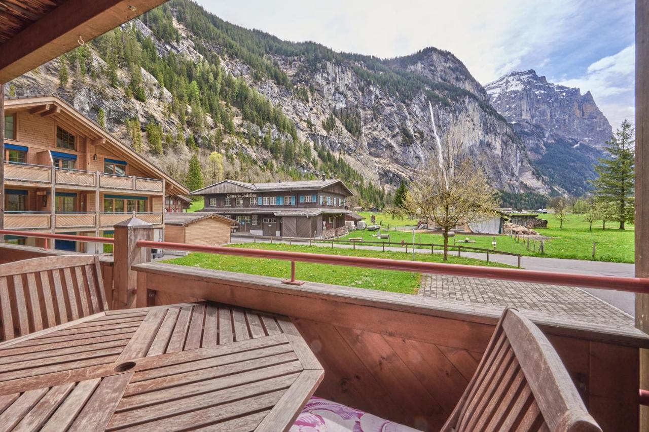 Apartment Mountain View, Luxury, Spacious With Best Views Лаутербрунен Екстериор снимка