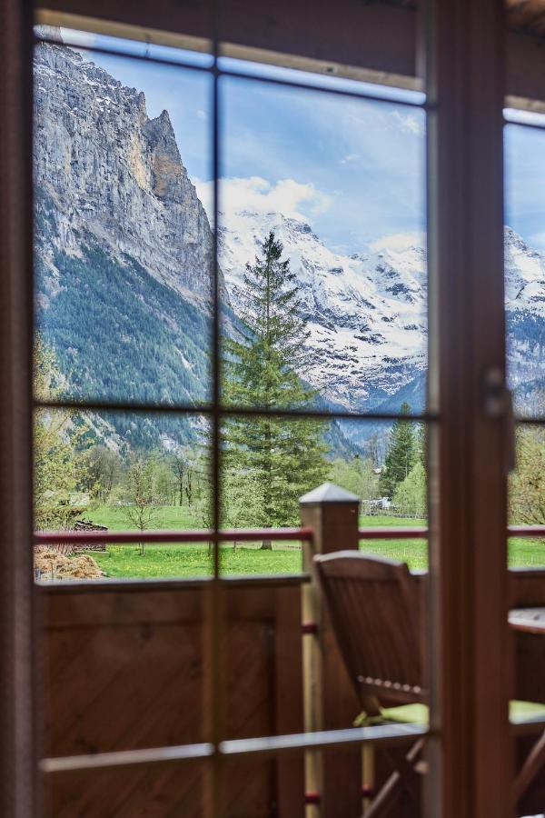 Apartment Mountain View, Luxury, Spacious With Best Views Лаутербрунен Екстериор снимка