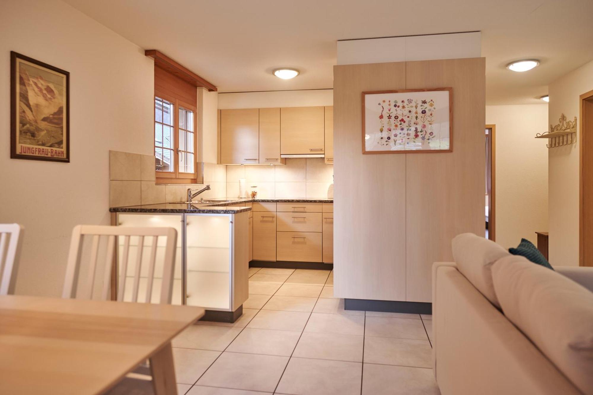 Apartment Mountain View, Luxury, Spacious With Best Views Лаутербрунен Екстериор снимка